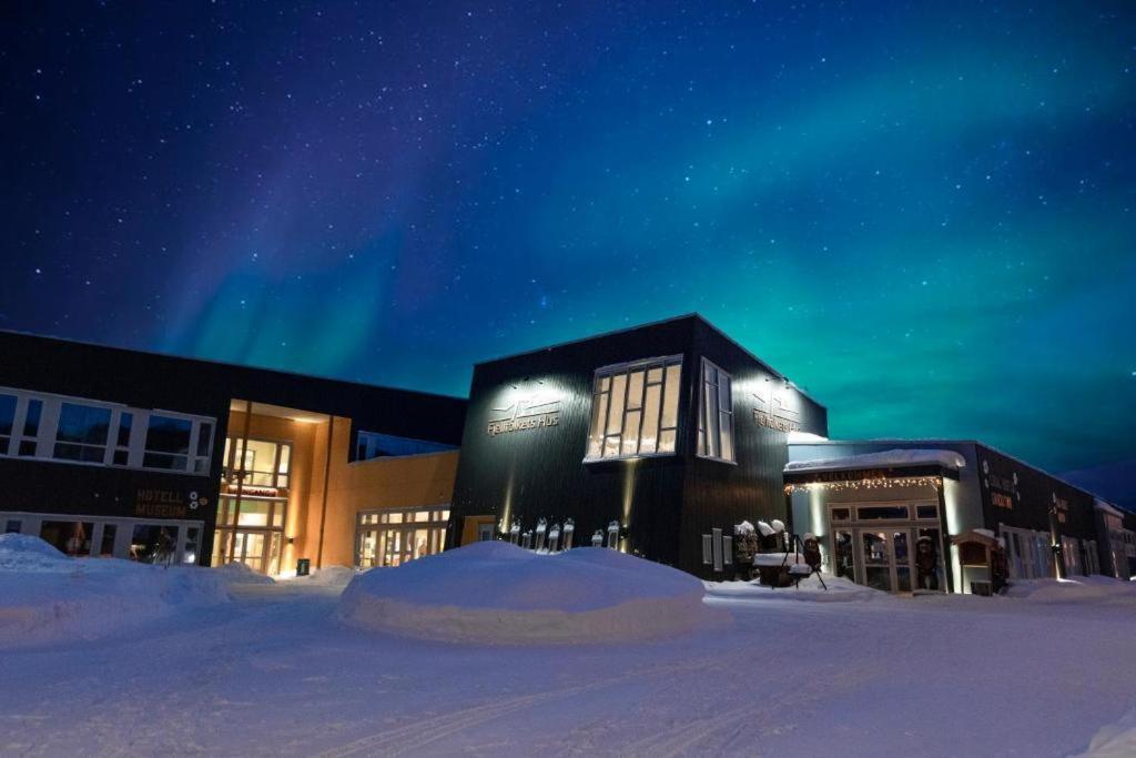 Fjellfolkets Hus Hotel Hattfjelldal Bagian luar foto